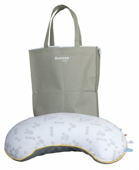 SNOOZEBABY Poduszka do karmienia z torbą