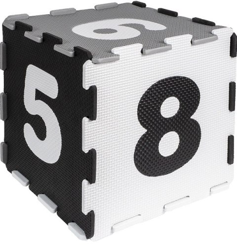 Mata Piankowa Puzzle Piankowe Cyferki Monochromatyczne #CZ