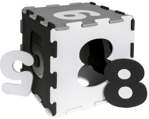 Mata Piankowa Puzzle Piankowe Cyferki Monochromatyczne #CZ