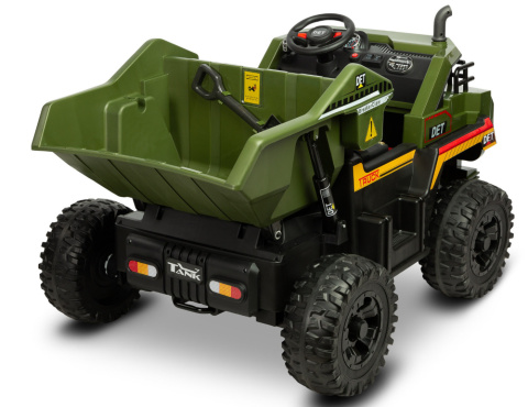 Tank GREEN Toyz pojazd na akumulator wywrotka