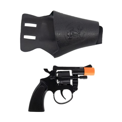 ZESTAW PISTOLET NA SPŁONKĘ + KAJDANKI