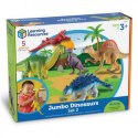 Duże figurki, dinozaury, zestaw ii, zestaw 5 szt. LEARNING RESOURCES