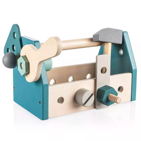 Skrzynia z narzędziami drewniana Blue