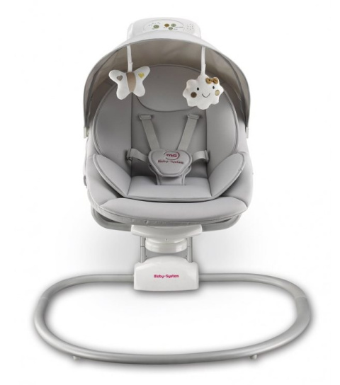 TINA Moby-System Huśtawka niemowlęca automotyczna do 12kg , melodie , 4 prędkości