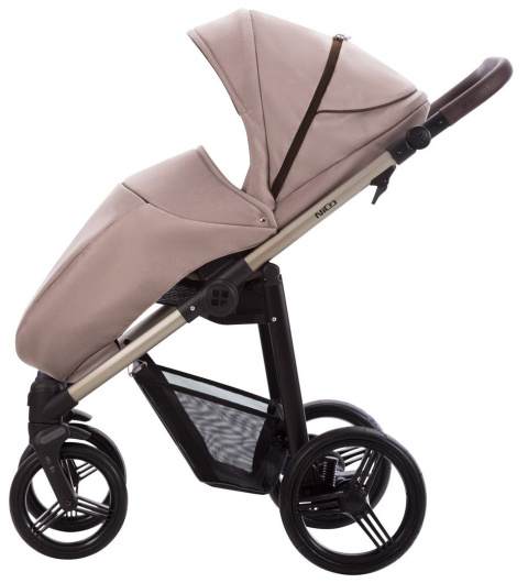 NICO SAND Bebetto wózek spacerowy na niepompowanych kołach Flexy Wheels Produkt Polski - 02