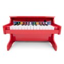 New Classic Toys E-Pianino czerwone - 25 klawiszy