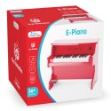 New Classic Toys E-Pianino czerwone - 25 klawiszy