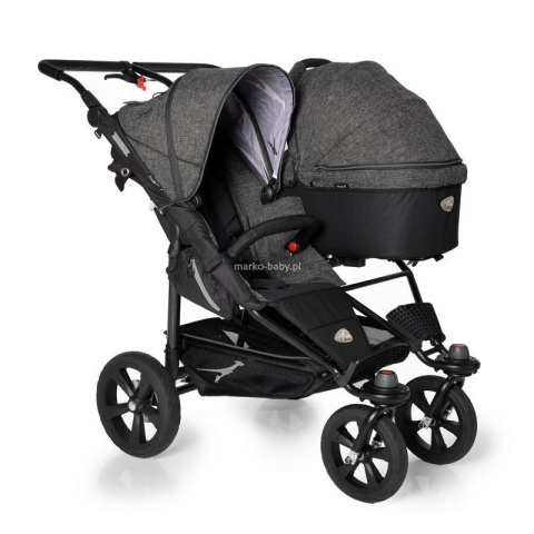 Gondola DuoX do wózka TFK Twin TrailTwin Adventure - Antracyt