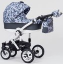 MAGNETICO 3w1 Paradise Baby wózek wielofunkcyjny z fotelikiem KITE 0-13kg - Polski Produkt kolor 10