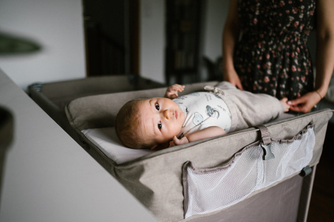 BLISSY Kidwell łóżeczko turystyczne kojec z akcesoriami Beige