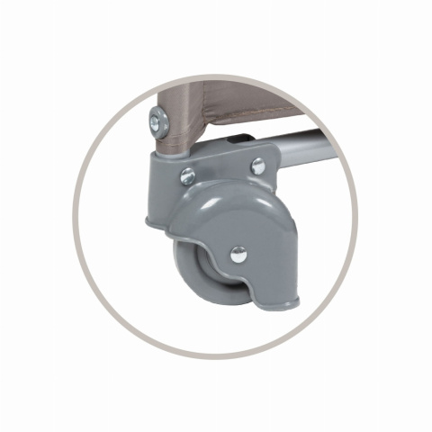 BLISSY Kidwell łóżeczko turystyczne kojec z akcesoriami Beige