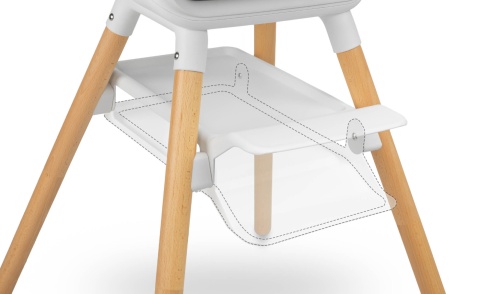 BRAVO krzesełko do karmienia Caretero - Beige