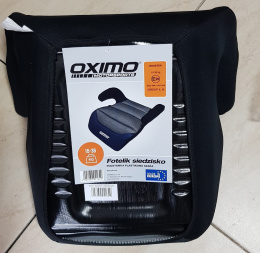 Booster Oximo 15-36kg fotelik siedzisko samochodowe Grupa 2+3 - czarno-szary