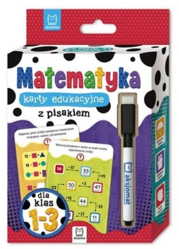 Książka Matematyka. Karty edukacyjne z pisakiem dla klas 1-3