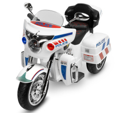 Riot POLICE trójkołowy motocykl Toyz pojazd na akumulator