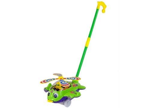 Samolot Pchacz Dzwonek Kij Pilot Czerwony