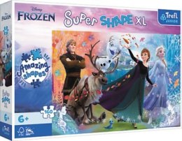 TREFL 50022 Puzzle 160 XL Odkryj świat Frozen