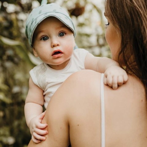 EWA 938873 Chustka Pacific zielona druk