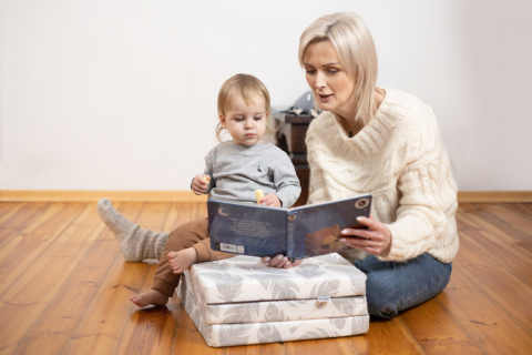 Materacyk Składany Turystyczny 120x60 cm Caretero - KAMELEON