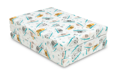 Materacyk Składany Turystyczny 120x60 cm Caretero - KAMELEON