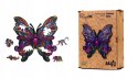 Puzzle Drewniane EKO 50 Kolorowy Motyl A4 PuzA4-01723