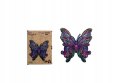 Puzzle Drewniane EKO 50 Kolorowy Motyl A4 PuzA4-01723