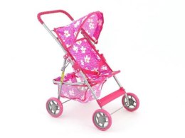 Wózek dla lalek różowy spacerówka w worku 436558