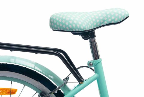 Rowerek dla dziewczynki 20 cali Heart bike 6-biegowa SHIMANO - miętowy