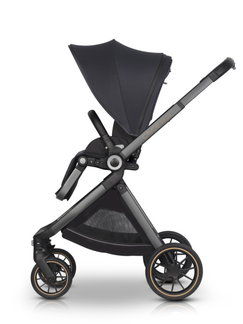 CAVOE OSIS 2.0 wózek spacerowy składany jedną ręką - Iron