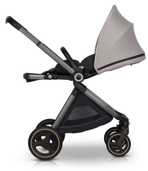 CAVOE OSIS 2.0 wózek spacerowy składany jedną ręką - Taupe