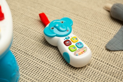 Edukacyjna interaktywna Telefon SŁOŃ Toyz