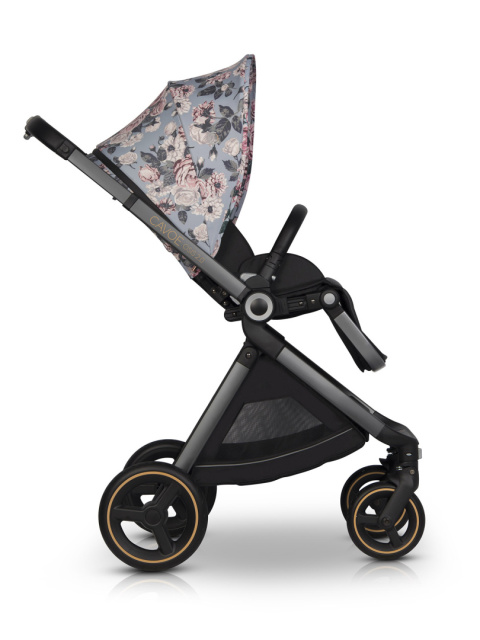 CAVOE OSIS 2.0 2w1 wózek głęboko-spacerowy składany jedną ręką - Bouquet
