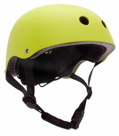 Kask rowerowy dla dzieci TRACKER - Love 2 RIDE, rozm. S, 50-54 cm z lampką LED i klipsem magnetycznym Lime