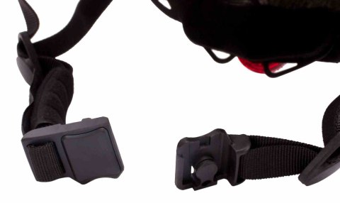 Kask rowerowy dla dzieci TRACKER - Love 2 RIDE, rozm. S, 50-54 cm z lampką LED i klipsem magnetycznym Lime