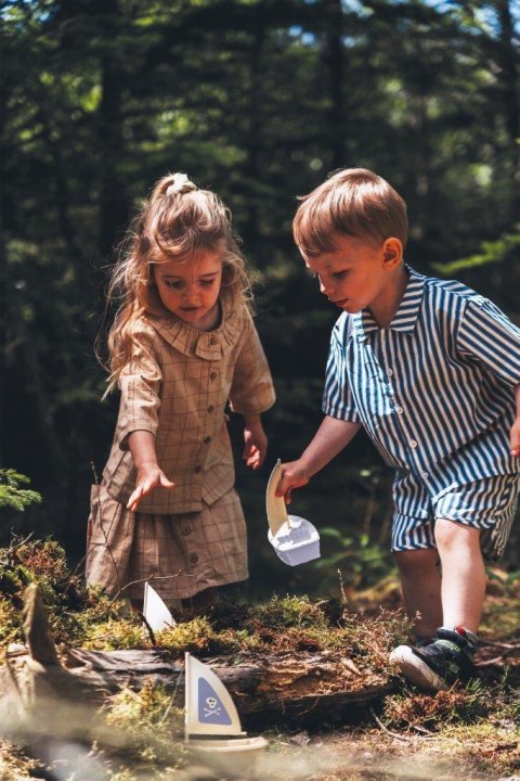 MY LITTLE PRINCESS Łódka żaglówka lila