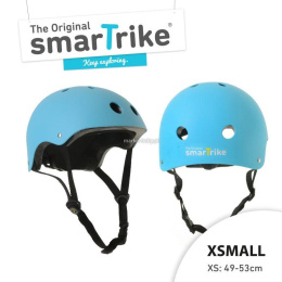 Kask rowerowy Smart Trike - rozmiar XS 12m+ niebieski