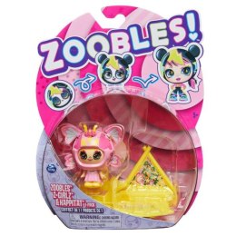 PROMO Zoobles Transformująca Figurka Z-Girlz Bam Bop + Akcesoria Happitat p3 6061365 Spin Master