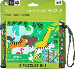Petit Collage PTC524 Puzzle Dwustronne Animal