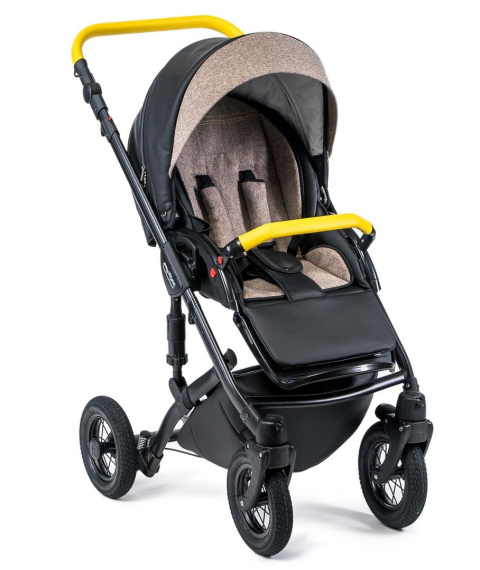 MAX 500 CITY 3w1 Dada Prams wózek dziecięcy BLACK