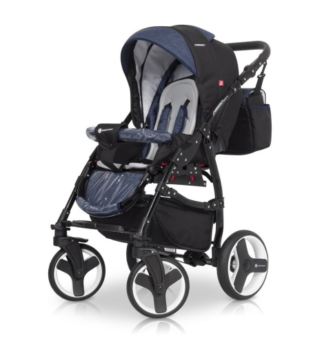 PASSO SPORT 2w1 EURO-CART wózek wielofunkcyjny DENIM