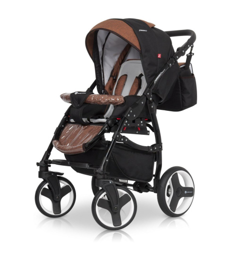 PASSO SPORT 3w1 EURO-CART wózek wielofunkcyjny z fotelikiem 0m+ COPPER