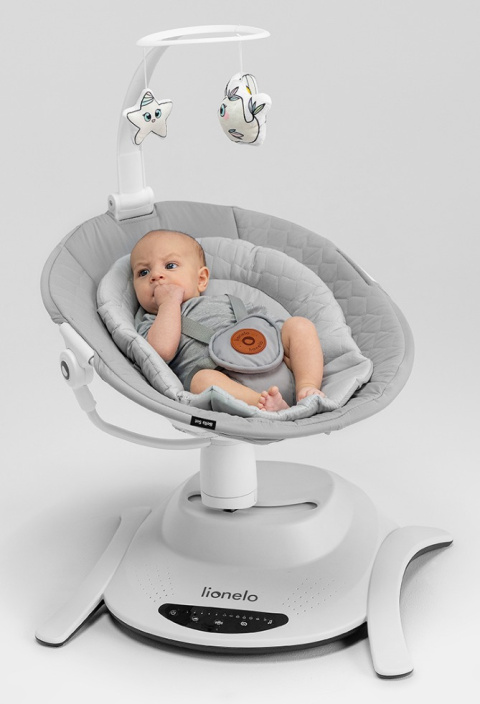 BELLA SETT 2w1 Lionelo bujaczek leżaczek z gondolą - GREY CONCRETE