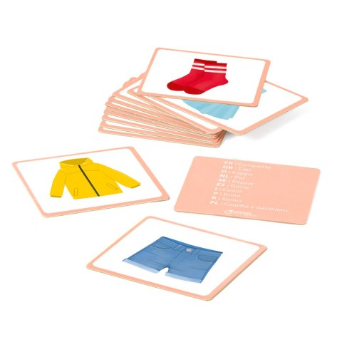 Karty z obrazkami Ubrania