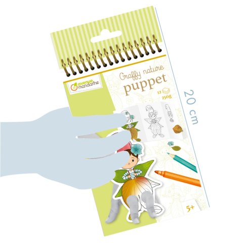 Kolorowanki Natura Pacynki