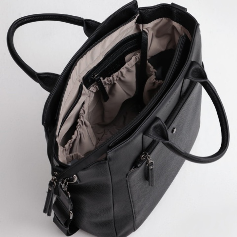 GINA Joissy Torba dla mamy - Black/Gun metal