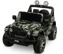 Jeep Rubicon Toyz akumulatorowiec pojazd na akumulator - Special Camo