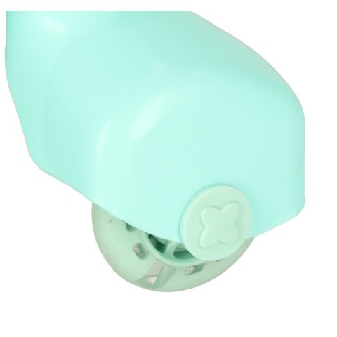 Jeździk grawitacyjny LED Swing Fix S3 świecące koła miętowy