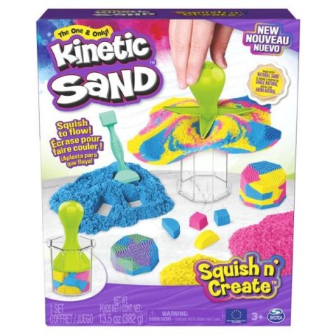 Kinetic Sand - Zgniataj i twórz 6065527 Spin Master