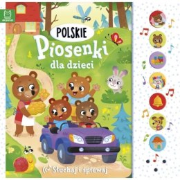 Książeczka Polskie piosenki dla dzieci. Słuchaj i śpiewaj. Wydanie II