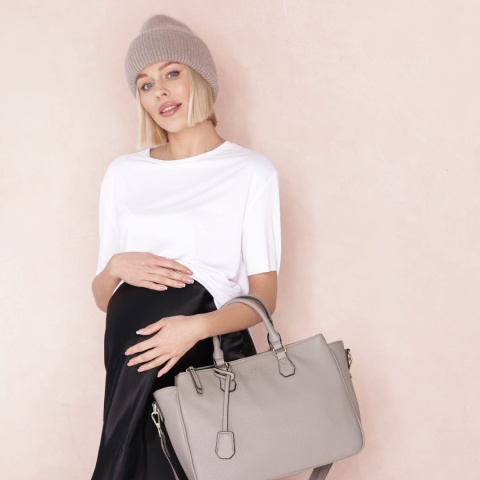 MILA Joissy Torba dla mamy do wózka - Stone Grey